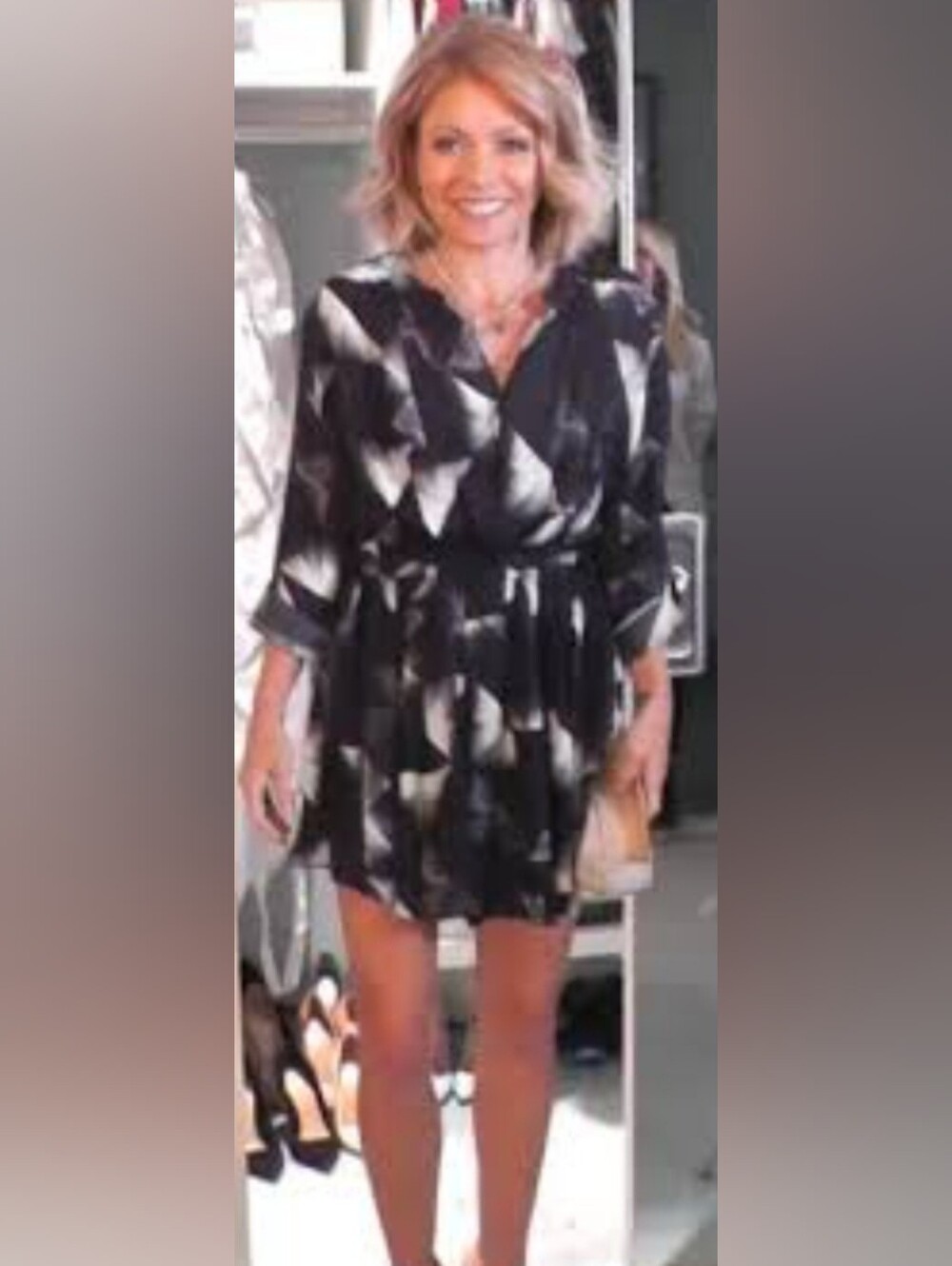 Intermix 100% Silk Mini Dress